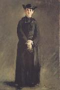 Edouard Manet, Portrait de l'abbe Hurel (mk40)